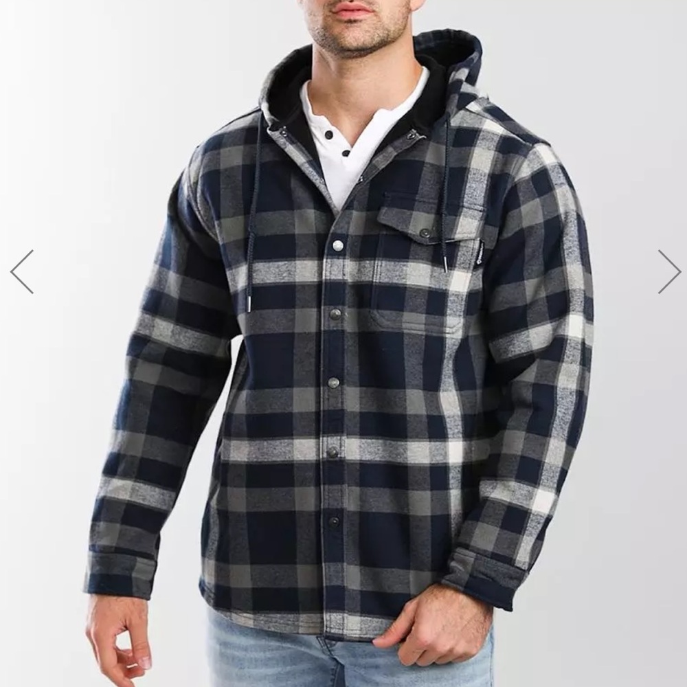 Wolverine Flannel Shacket Jacket Men - image 1